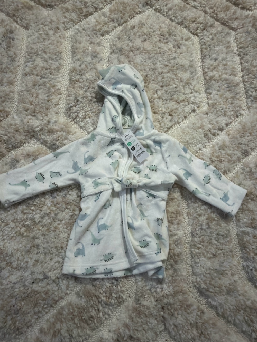 Carter's Baby Hooded Terry Robe 0-9 Mo